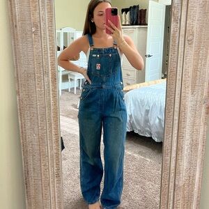 Wrangler Blue Denim Overalls